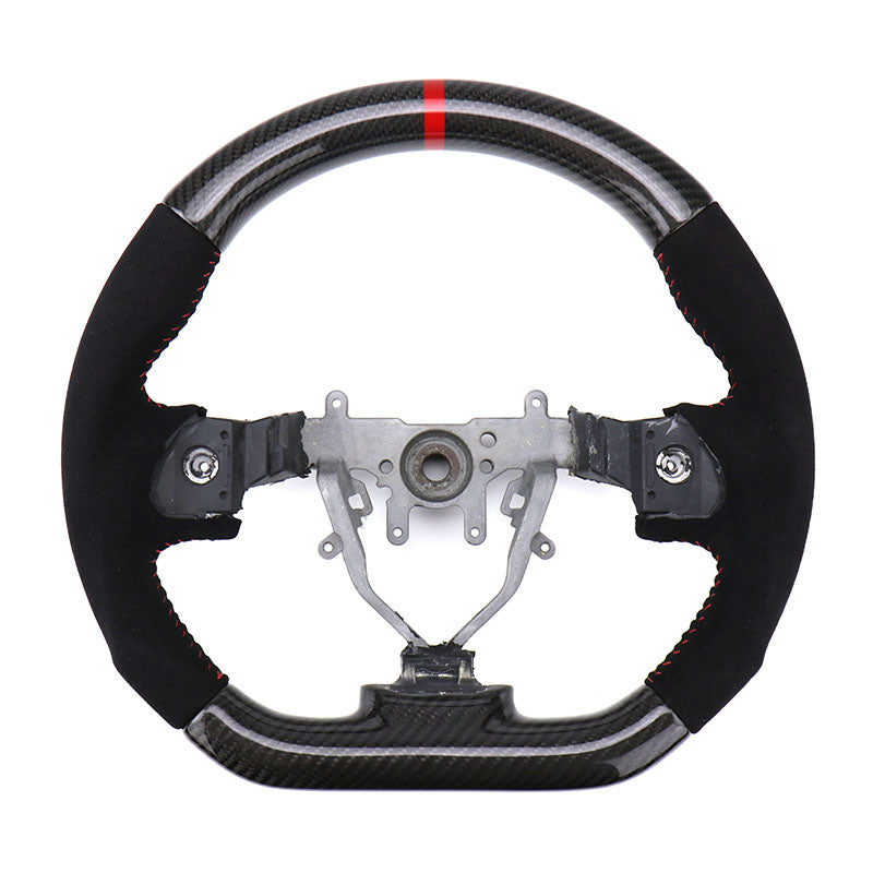 FactionFab Steering Wheel Carbon and Suede WRX / STI 2008-2014