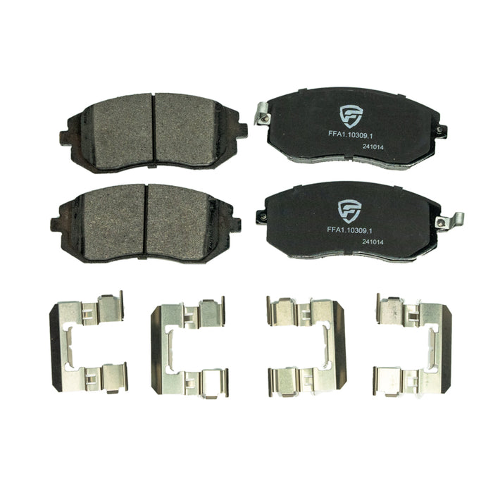 FactionFab V2 Brake Pads - 2003-05 / 2008-10 Subaru WRX- Front