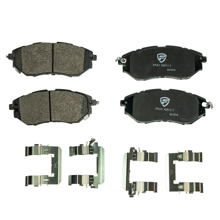 FactionFab V2 Brake Pads - 2015-2021 WRX - Front