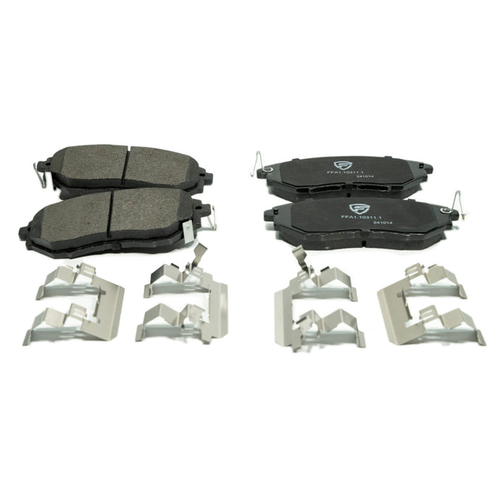 FactionFab V2 Brake Pads - 2015-2021 WRX - Front