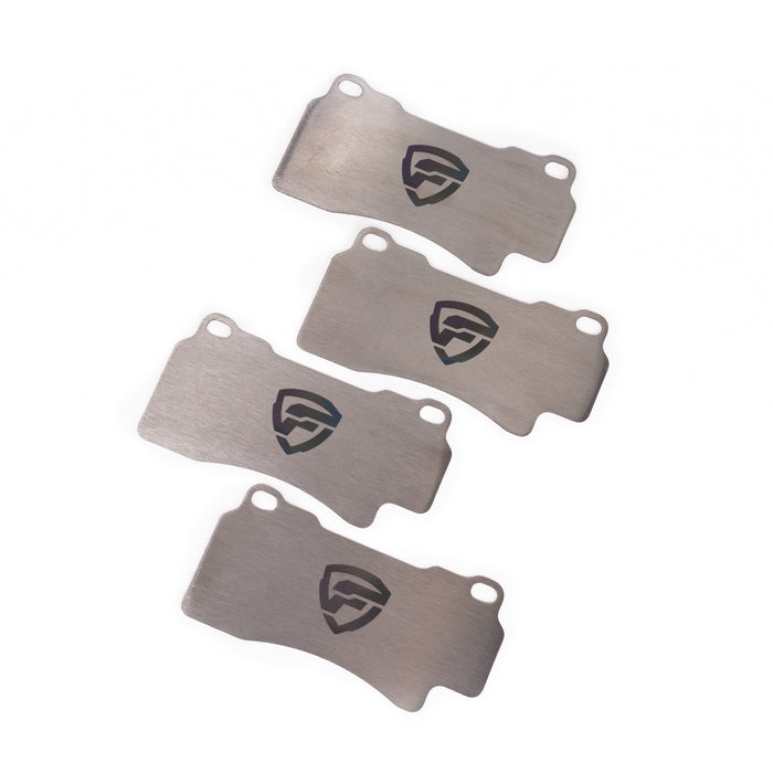 FactionFab Titanium Front Brake Shim F40 Brembo Pad