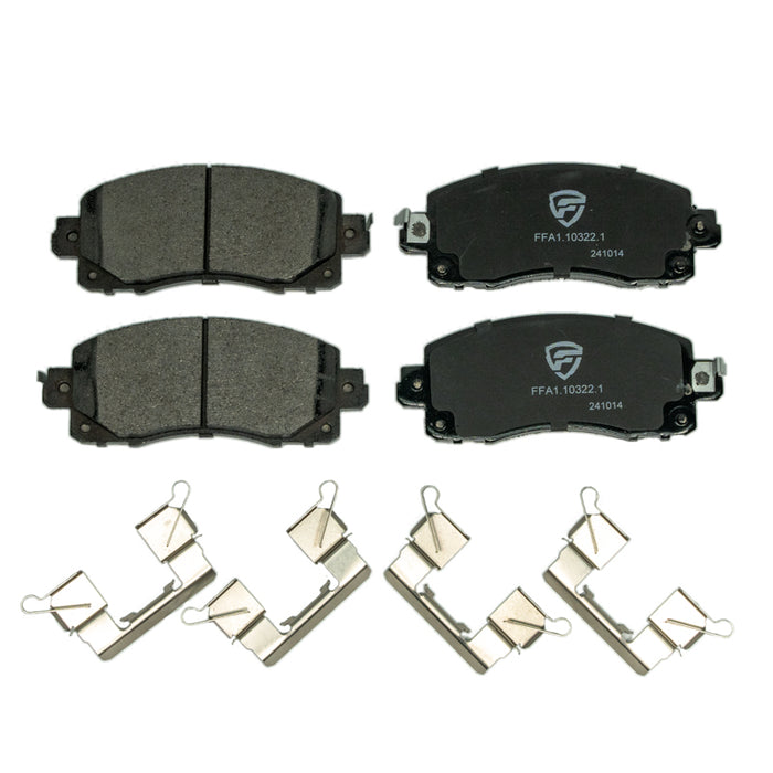 FactionFab V2 Brake Pads - 2022+ Subaru WRX - Front